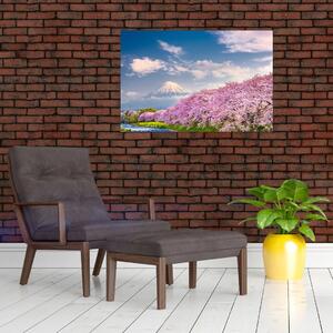 Tablou - Peisaj de primăvară japonez (90x60 cm)