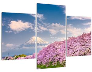 Tablou - Peisaj de primăvară japonez (90x60 cm)