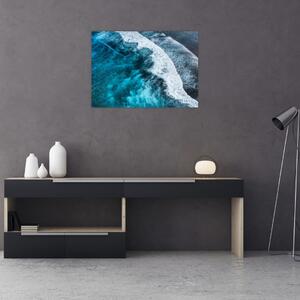 Tablou - Valuri pe mare (70x50 cm)