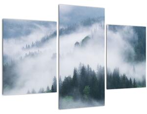 Tablou - Copacii în ceață (90x60 cm)