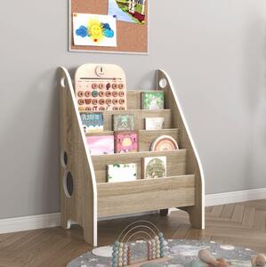Bibliotecă Montessori practică pentru copii - sonoma