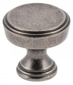 Buton pentru mobila Sonet, finisaj argint antichizat GT, D:25 mm