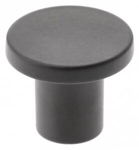 Buton pentru mobila Spot, finisaj negru mat GT, D:24 mm