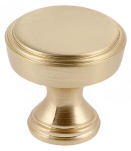 Buton pentru mobila Sonet, finisaj auriu periat GT, D:25 mm