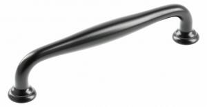 Maner pentru mobila Stilo, finisaj negru mat GT, L:147 mm
