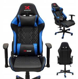 Scaun de gaming Xgaming Xcom2 - negru și albastru