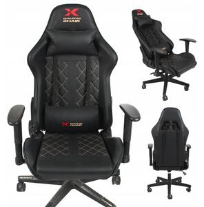 Scaun de gaming Xgaming Xcom2 - negru și auriu