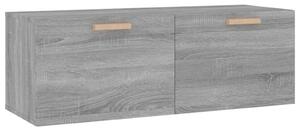 Dulap de perete, gri sonoma, 100x36,5x35 cm, lemn prelucrat