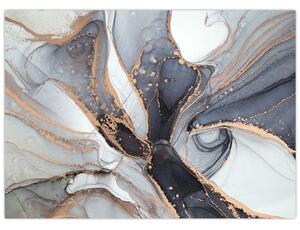 Tablou - Marmură gri (70x50 cm)