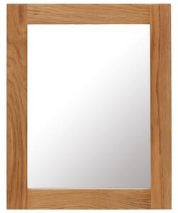 Oglindă, 40x50 cm, lemn masiv de stejar