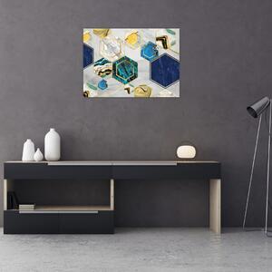 Tablou - Compoziție de marmură (70x50 cm)