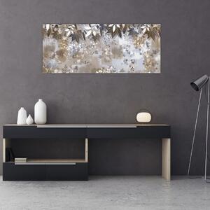Tablou - Frunze toamna (120x50 cm)