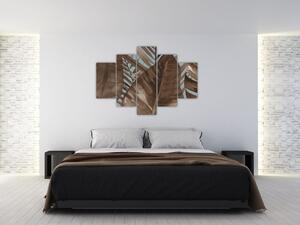 Tablou - Frunze de palmier acvarel (150x105 cm)