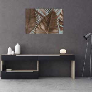 Tablou - Frunze de palmier acvarel (90x60 cm)