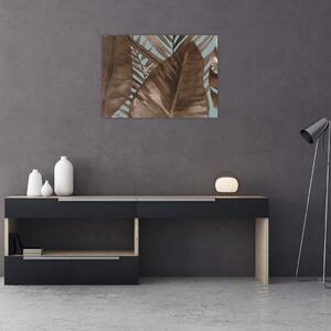 Tablou - Frunze de palmier acvarel (70x50 cm)