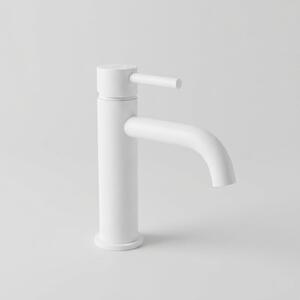 Baterie Lavoar Alb Lucios White Low, Montaj pe Lavoar, Design Modern Compact