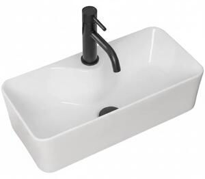 Lavoar pentru blat Delmar, 49x38 cm, ceramică sanitară premium