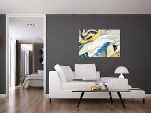 Tablou - Marmură colorată (90x60 cm)