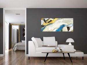 Tablou - Marmură colorată (120x50 cm)