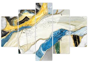 Tablou - Marmură colorată (150x105 cm)