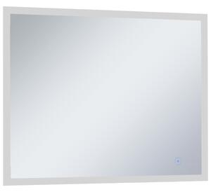 Oglindă cu LED de perete de baie, cu senzor tactil, 80 x 60 cm