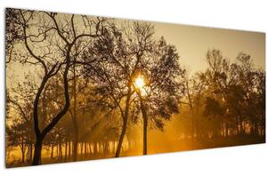 Tablou - Răsărit de soare (120x50 cm)