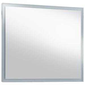 Oglindă cu LED de perete pentru baie, 80 x 60 cm