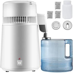 Distilator de Apa 4L, 750W, Inox, Eficienta Superioara, Ideal pentru Acasa si Birou