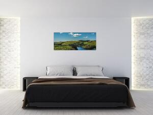 Tablou - Lac montan (120x50 cm)