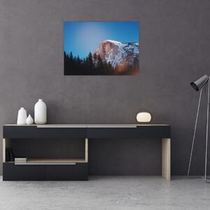 Tablou - Crestele munților noaptea (70x50 cm)