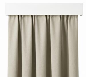 Draperie Blackout cu rejansa Crem 140x244 cm – Opacitate 90%