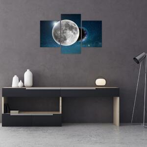 Tablou - Pământul în eclipsa de lună (90x60 cm)