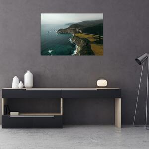 Tablou - Stânci în ocean (90x60 cm)