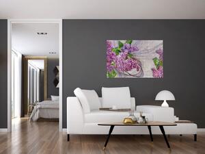 Tablou - Flori de liliac (90x60 cm)