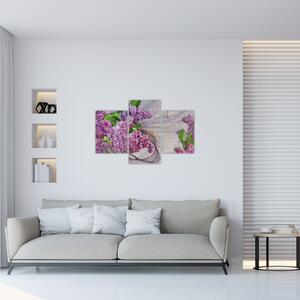 Tablou - Flori de liliac (90x60 cm)