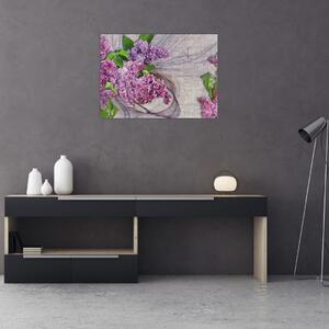 Tablou - Flori de liliac (70x50 cm)