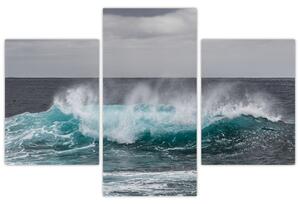 Tablou - Valuri pe ocean (90x60 cm)
