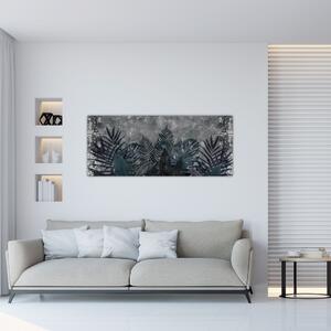 Tablou - Frunze de palmier (120x50 cm)