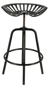 Esschert Design Scaun de bar Tractor, negru IH044