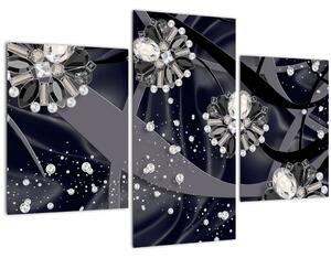 Tablou - Diamante în spațiu (90x60 cm)