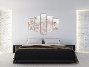 Tablou - Flori roz (150x105 cm)