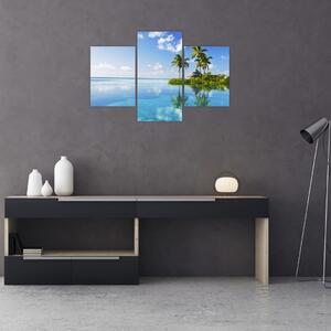 Tablou - Insula tropicală (90x60 cm)