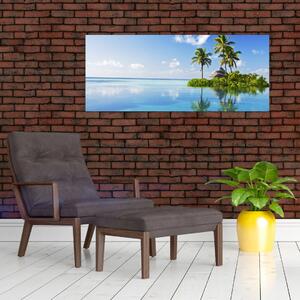 Tablou - Insula tropicală (120x50 cm)