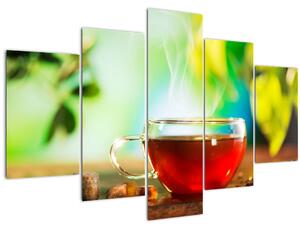 Tablou - Natura moartă, ceai (150x105 cm)