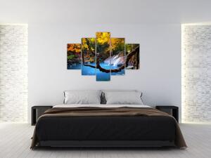 Tablou - Cascade din Asia (150x105 cm)