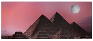 Tablou - Piramidă, Giza, Egipt (120x50 cm)