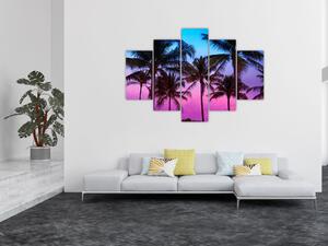 Tablou - Palmieri din Miami (150x105 cm)