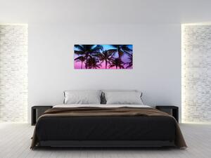 Tablou - Palmieri din Miami (120x50 cm)