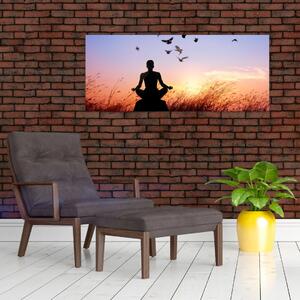 Tablou - Meditații (120x50 cm)