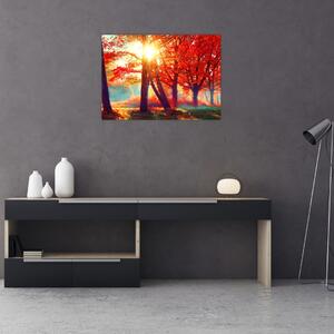 Tablou - Peisaj de toamnă (70x50 cm)